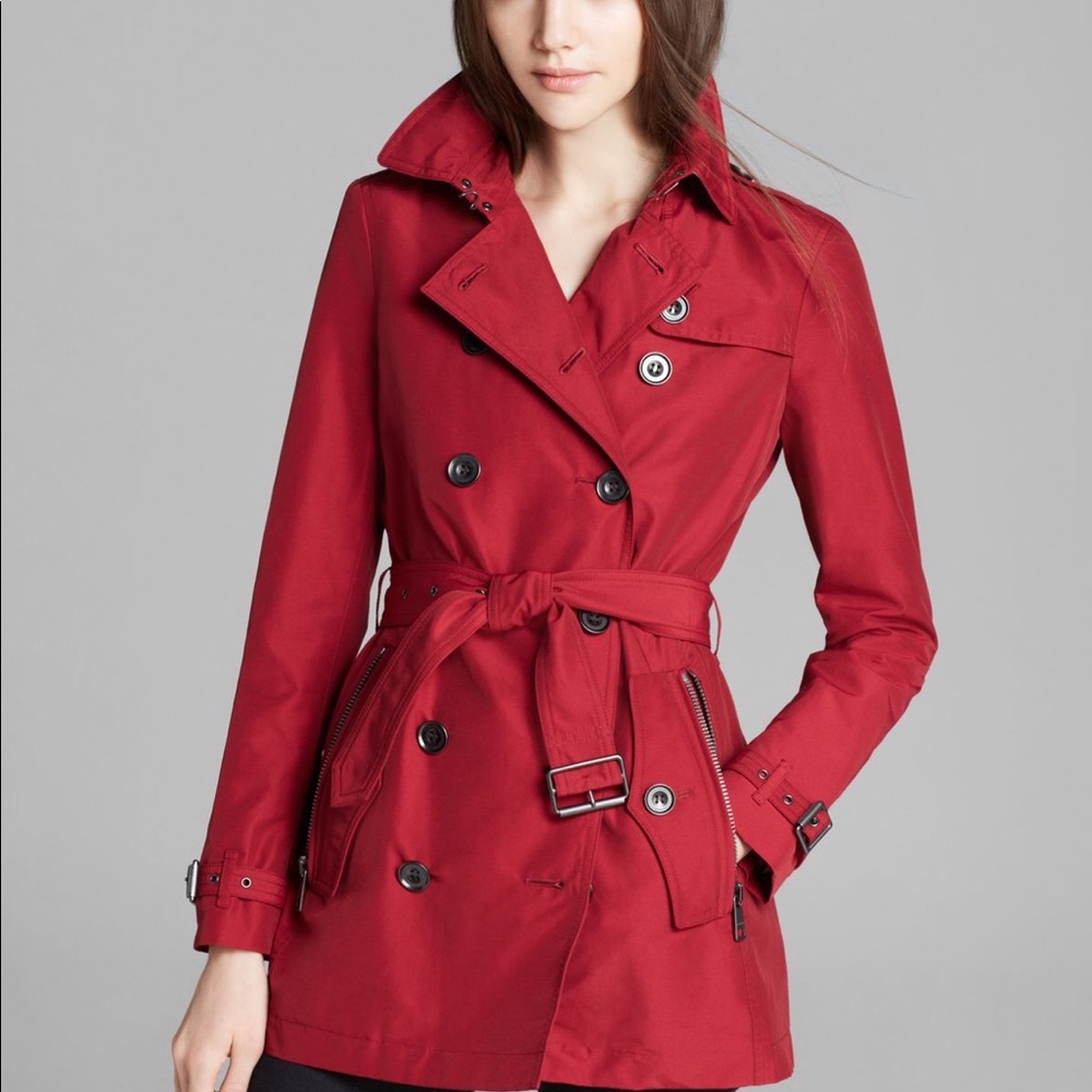 Burberry Brit Short Trench Size 4